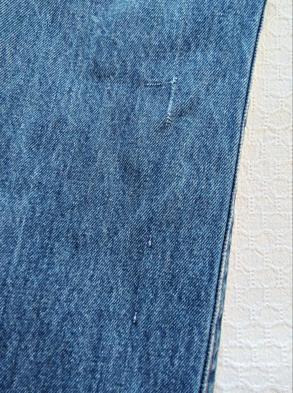 Levi's 501 Men's Dark Blue Straight Leg Jeans Size 36 X 34.